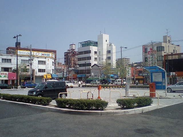 門司駅前自動車整理場