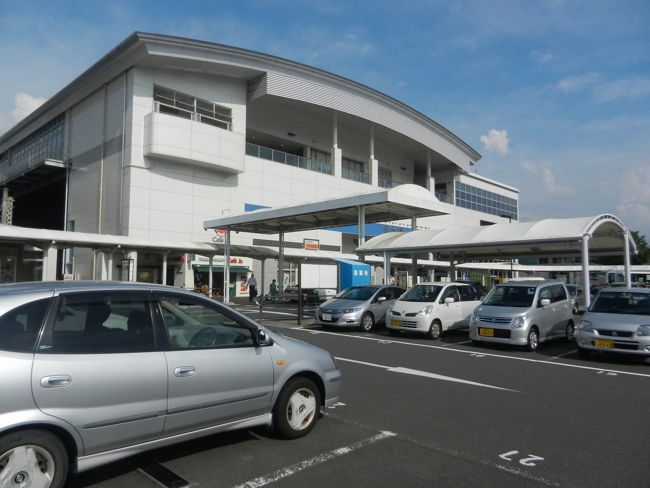 川内駅西口自動車整理場