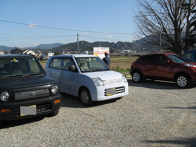 酒殿駅駐車場