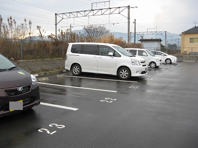 桂川駅駐車場