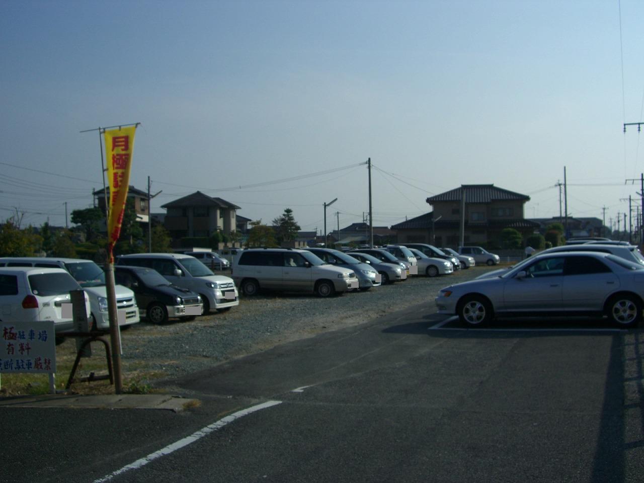 小波瀬西工大前駐車場
