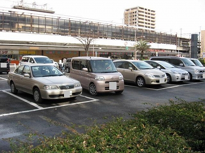 佐賀駅南口自動車整理場