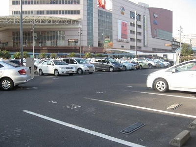 鹿児島中央駅東口広場自動車整理場