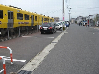 宇宿駅駐車場