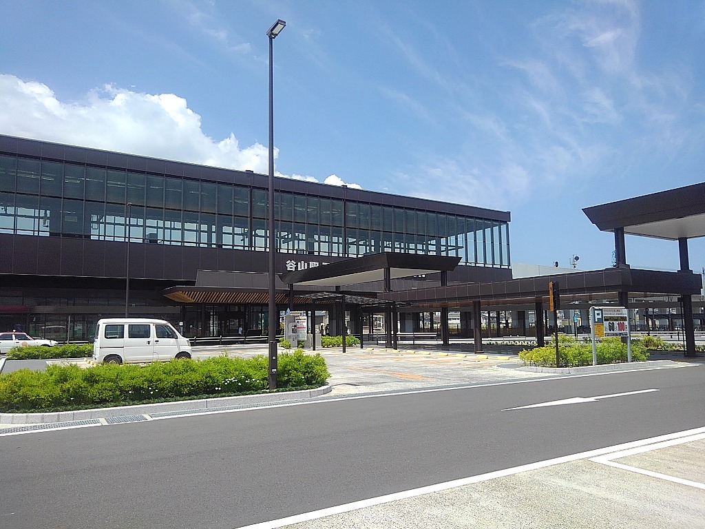 谷山駅自動車整理場
