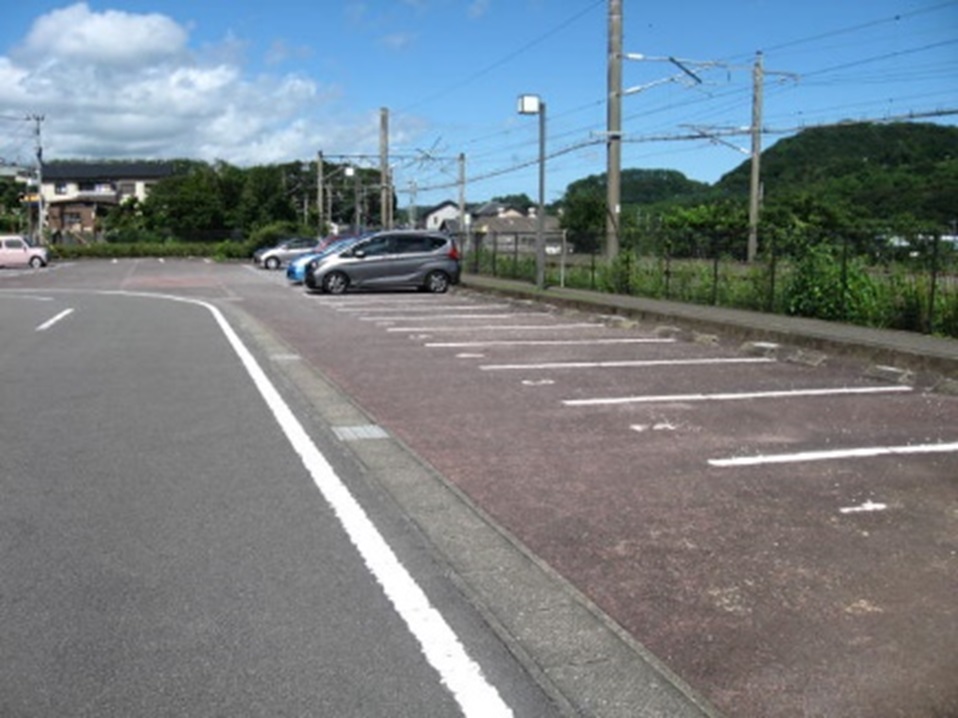 市布駅月極自動車整理場
