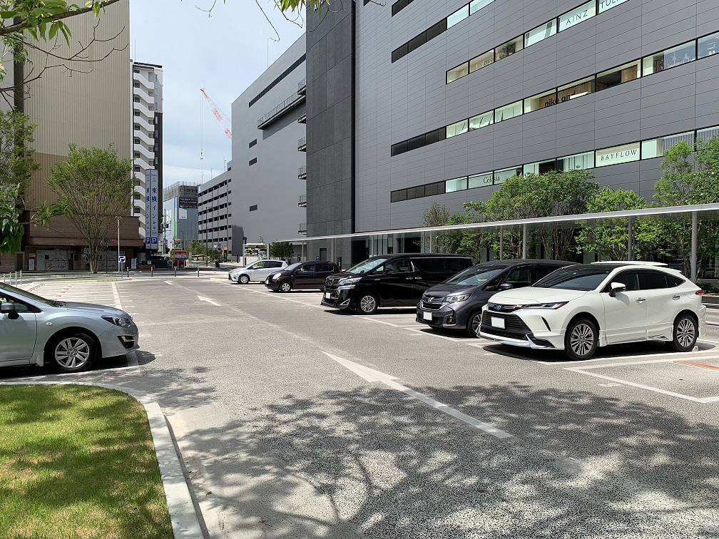 熊本駅東口自動車整理場