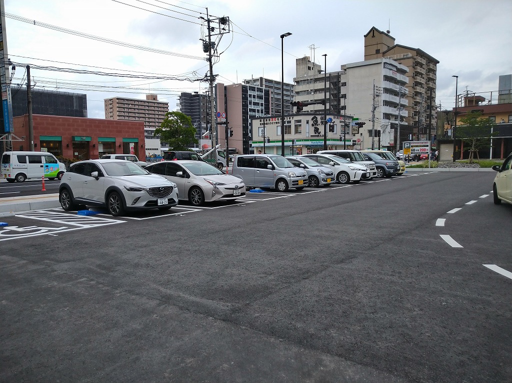 佐賀駅北口自動車整理場