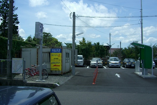 由布院駅駐車場